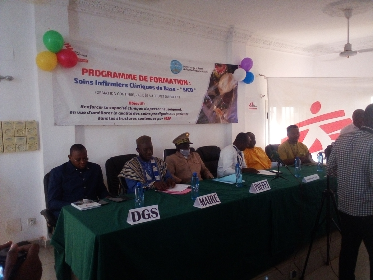 Koutiala, une formation pour renforcer la capacité du personnel soignant
