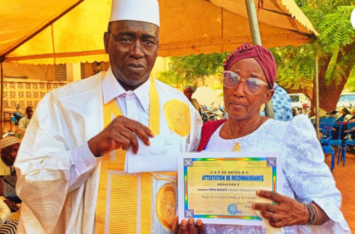 À Kayes, des retraités récompensés par le CAP