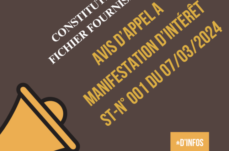 Constitution de fichier Fournisseurs