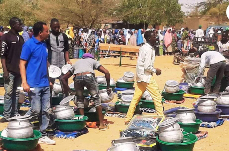 Koro : le CNCR apporte de l'aide à des déplacés et femmes allaitantes
