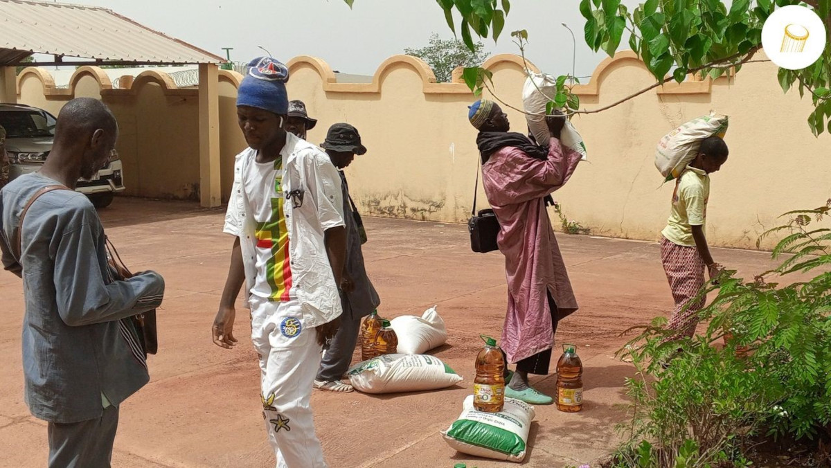 Don de vivres aux personnes vulnérables à Kadiolo et Gao