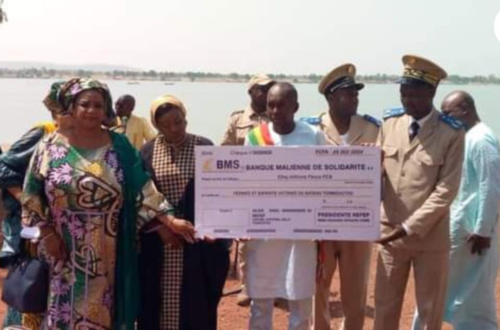 Le Réseau des femmes parlementaires solidaire des victimes du bateau Tombouctou