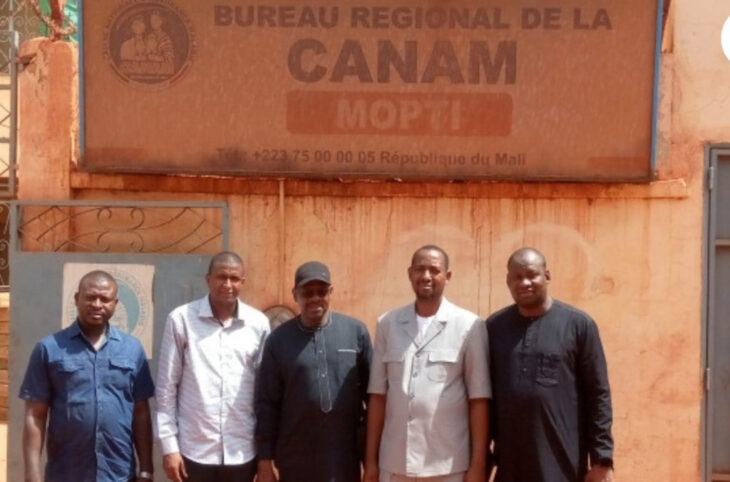 Le syndicat du Canam en visite de terrain à Mopti