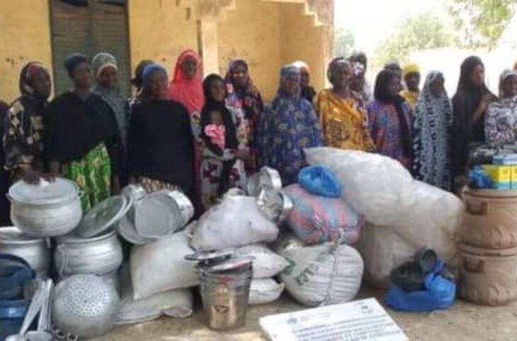 Un groupement de femmes de Koulikro équipé