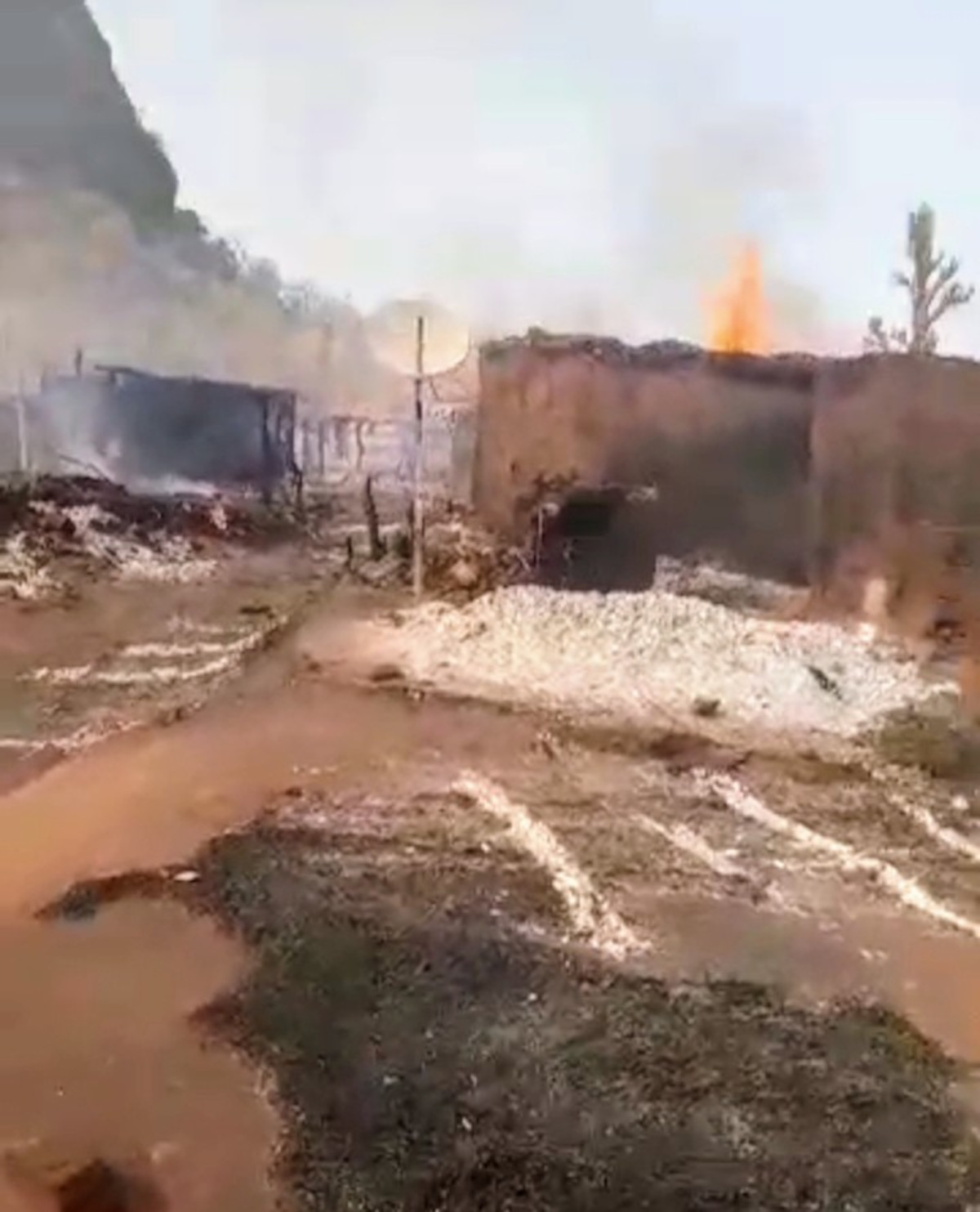 Bafoulabé : un incendie fait d’important dégâts à Koundian