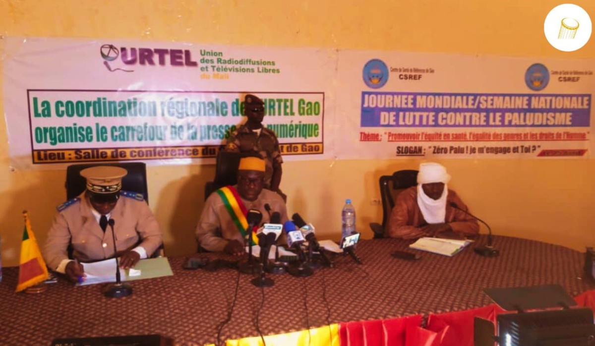 Carrefour de la presse à Gao