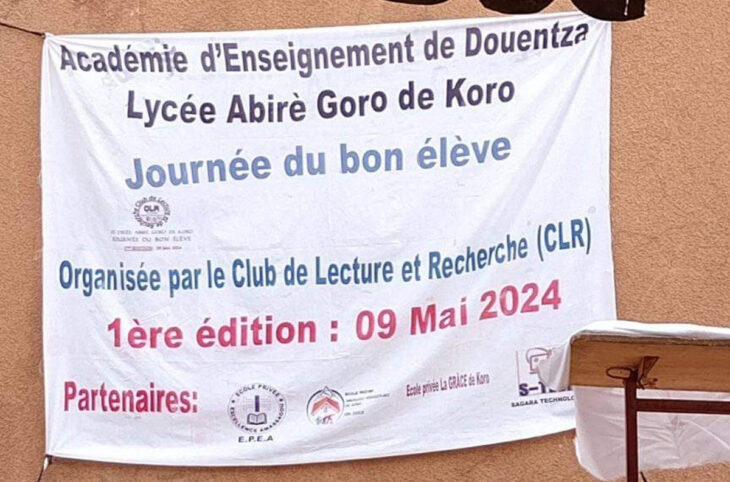 Célébration de la journée du bon élève à Koro