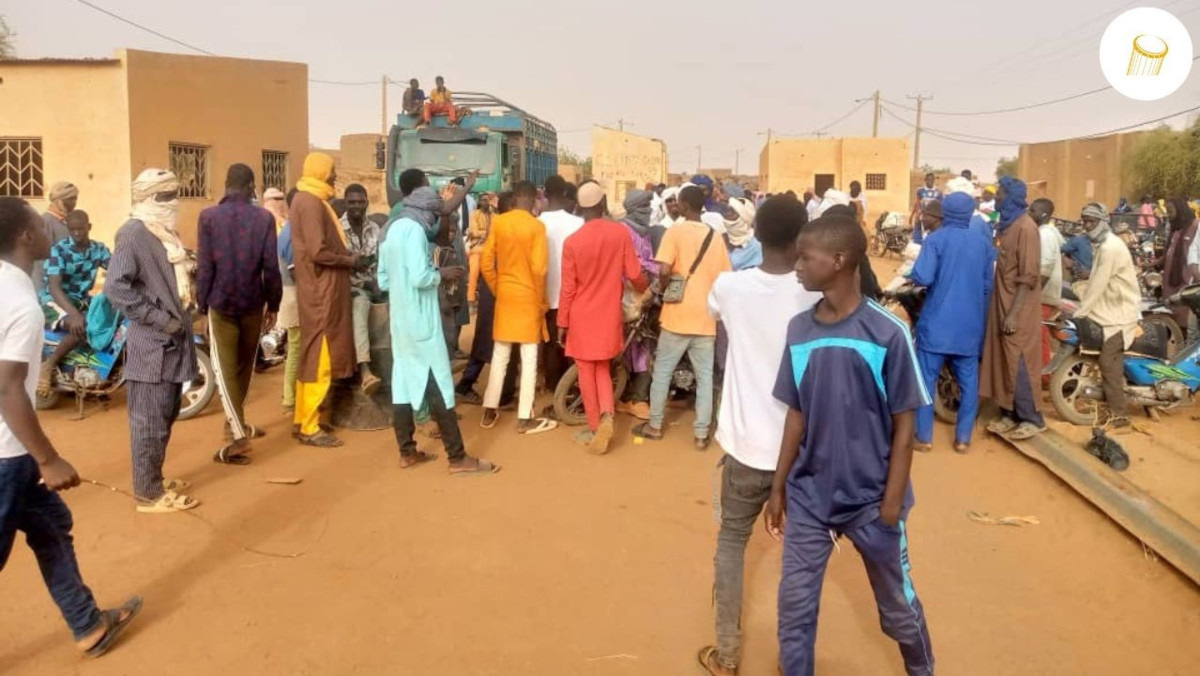 Sit-in à Gao pour dénoncer la réinstallation d’un Poste de contrôle