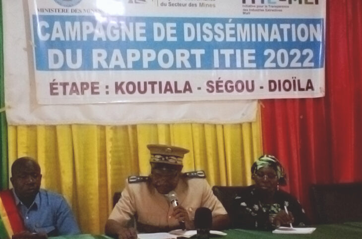 À Koutiala, le rapport 2022 de l’ITIE présenté aux acteurs locaux