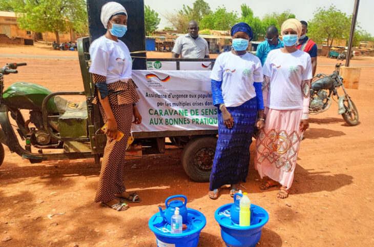 Caravane à Bankass sur les pratiques de l'hygiène