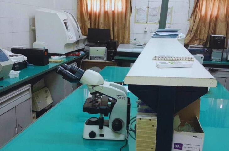 Un laboratoire d'analyses au service de plusieurs villages de Bamba