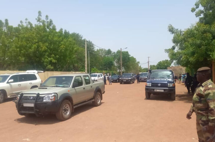 Sécurité maximale à San à quelques heures de la grande pêche