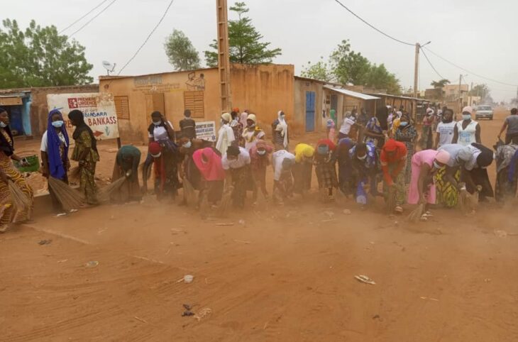 Mobilisation des jeunes pour prévenir des cas d’inondations
