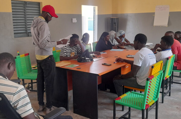 Formation sur le montage des pièces de théâtre et de SLAM à Tominian