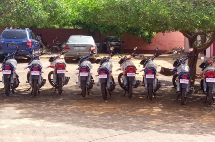 Les CDQ dotés de motos à Koulikoro