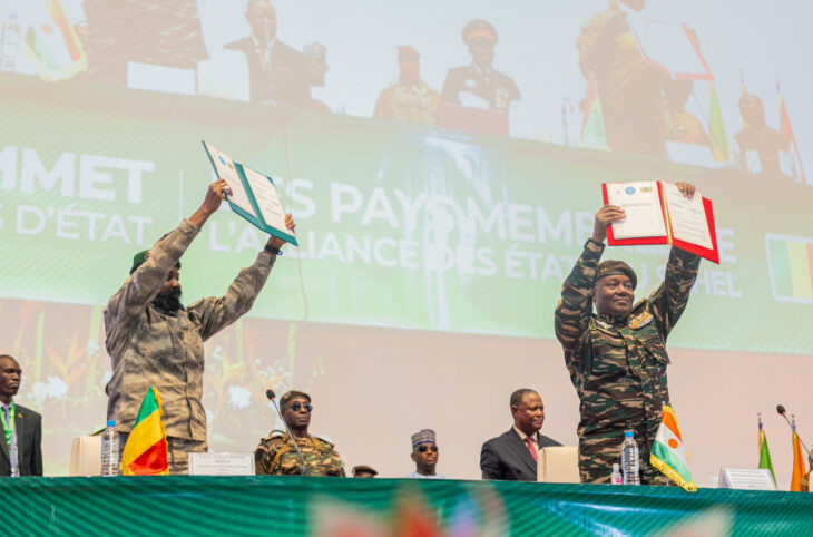 L'AES affirme son indépendance à l'issue de son premier sommet