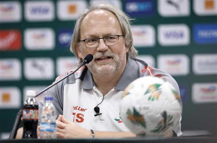 Tom Saintfiet à la tête des Aigles