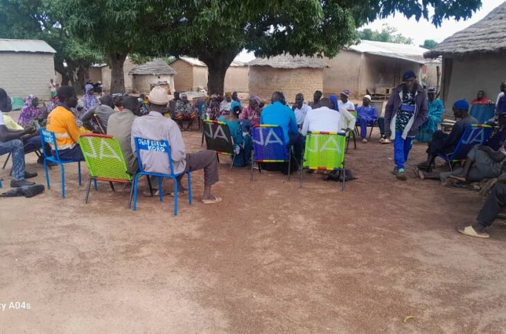 A Yanfolila : des jeunes prêchent la paix Diaferela-coro à la frontière guinéenne