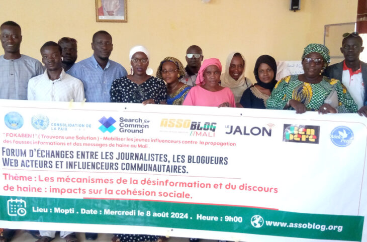 Mopti, les médias s’outillent contre la désinformation
