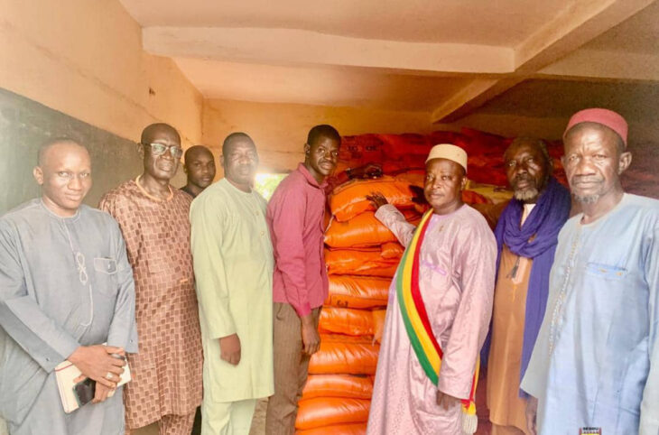 Remise de vivres aux sinistrés des inondations Ségou