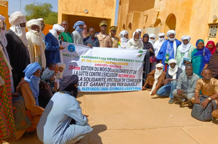 Lancement du mois de la Solidarité et de la lutte contre l'exclusion à Menaka