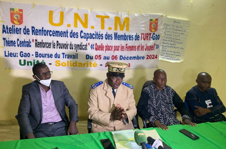 Gao : les femmes dans les syndicats