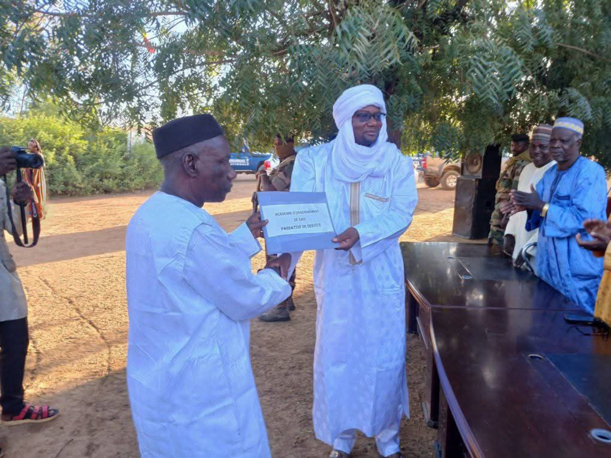 Installation du nouveau directeur de l’Académie d’Enseignement de Gao