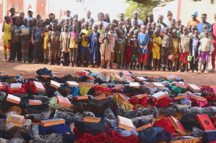Don aux enfants talibés à Goundam