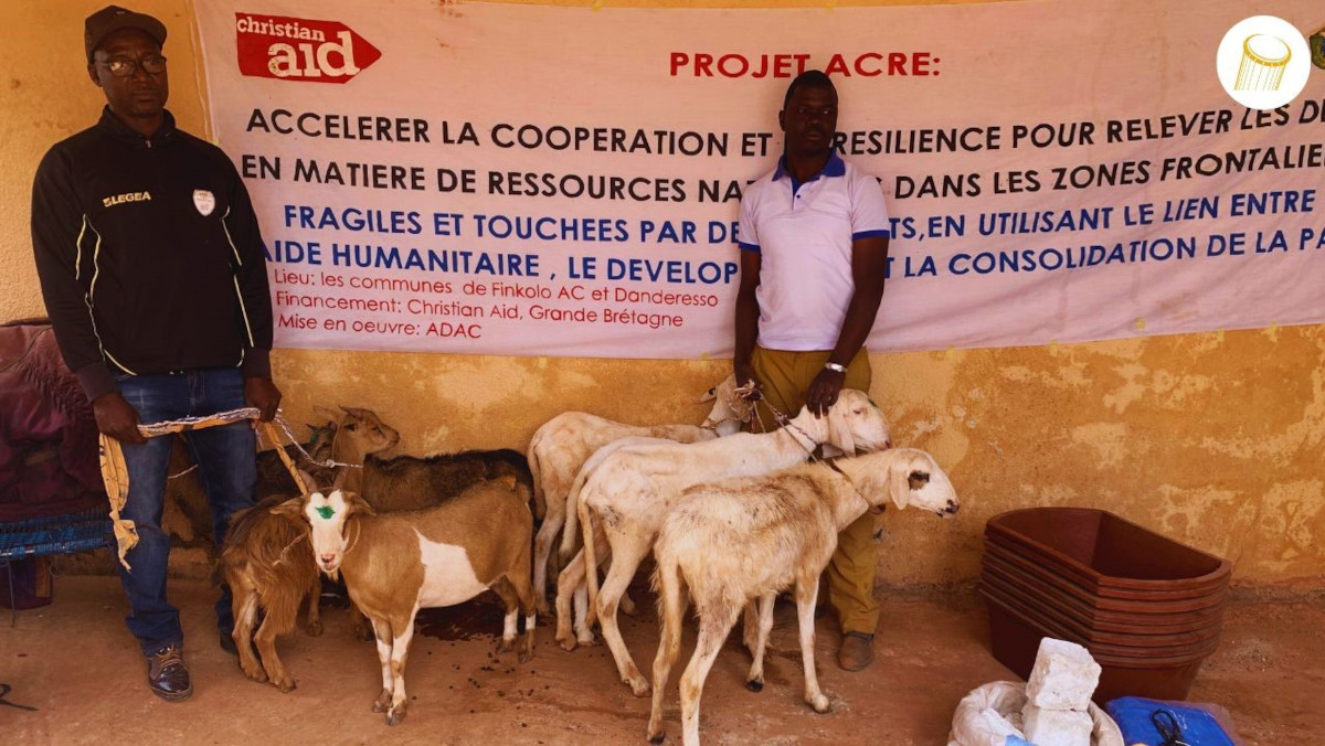 Les personnes déplacées à Sikasso, dotées de kits d’embouche