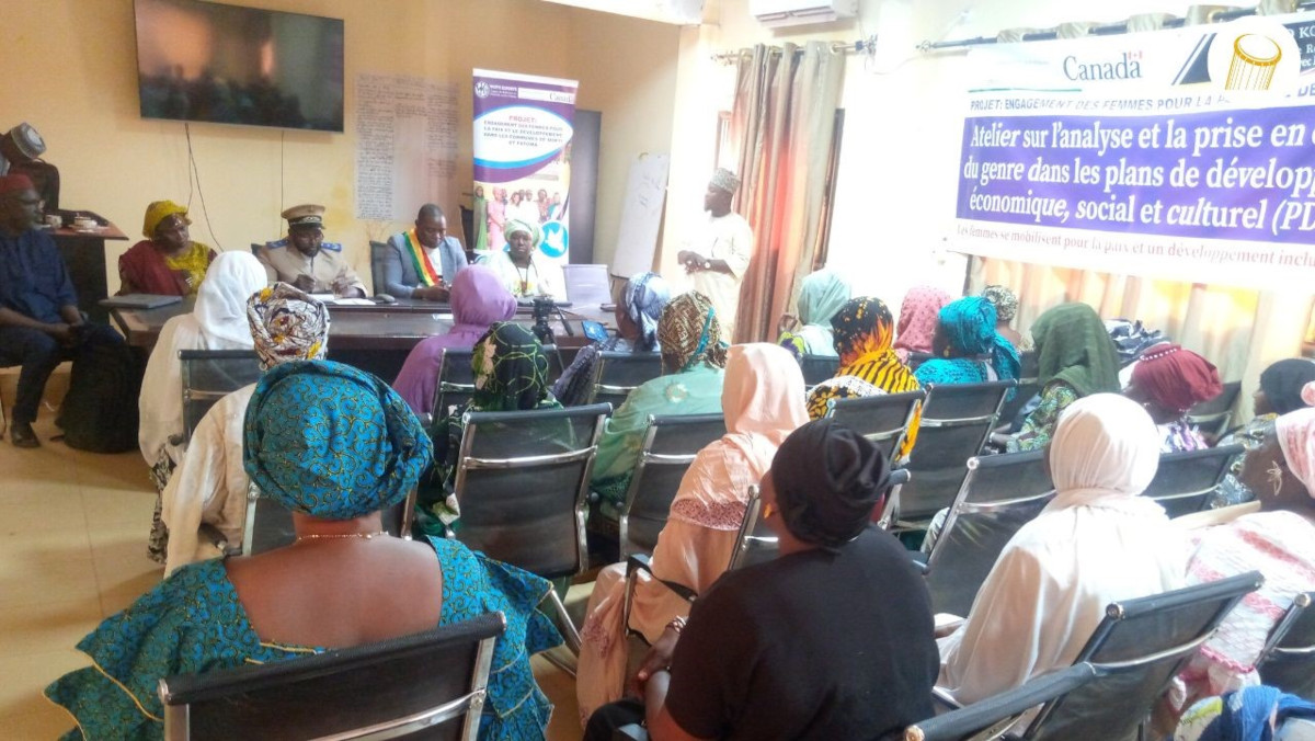 Mopti, formation sur le genre