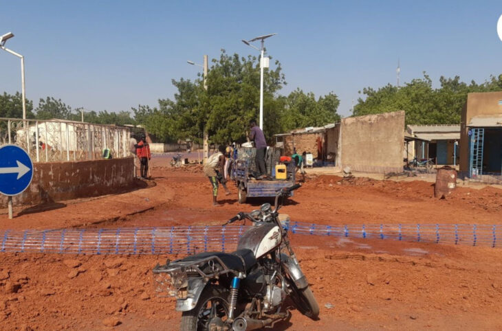 La rénovation du rond-point saluée par des usagers