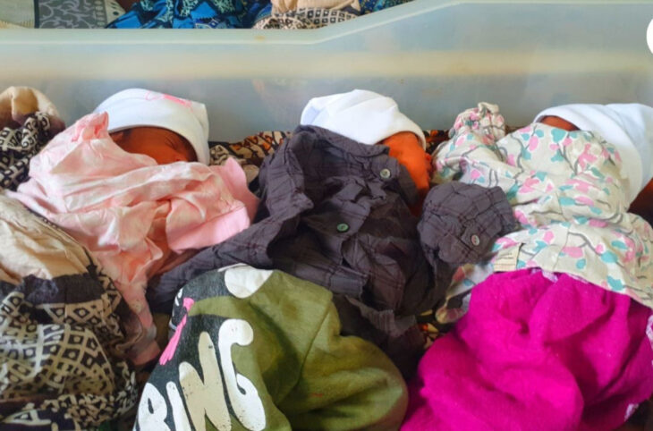 Une femme accouche de triplet à Diré