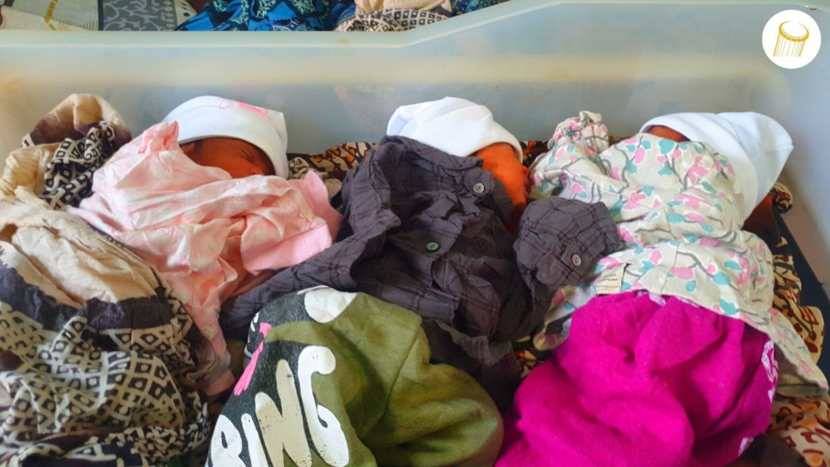 Une femme accouche de triplet à Diré