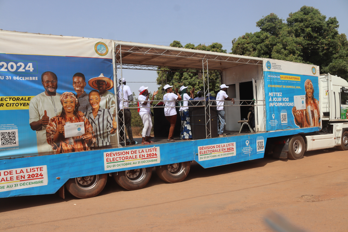 Une caravane à Koulikoro pour mobiliser les résidents vers les instances de la révision de la liste électorale