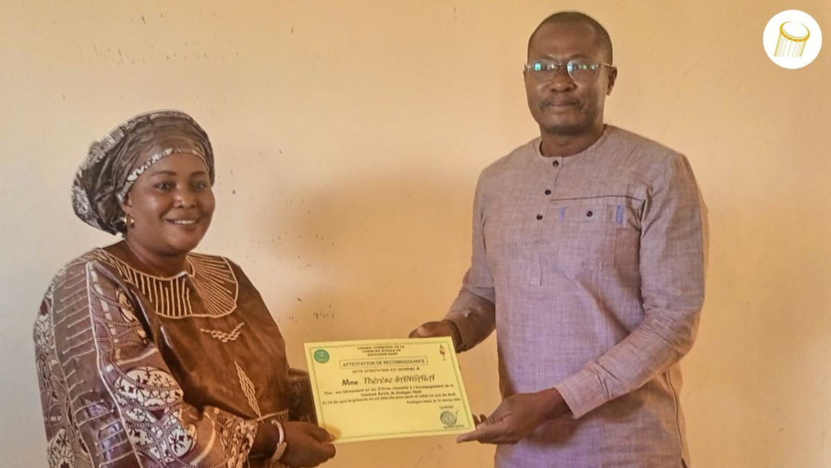 Don d’infrastructures à la population de Koulogon