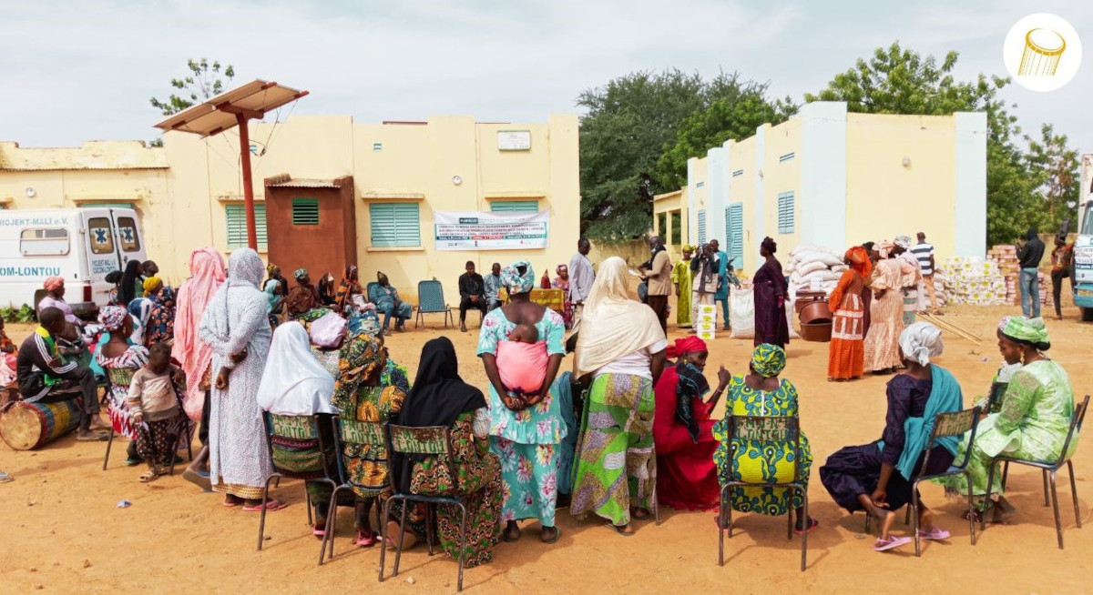Les femmes de Lontou équipées