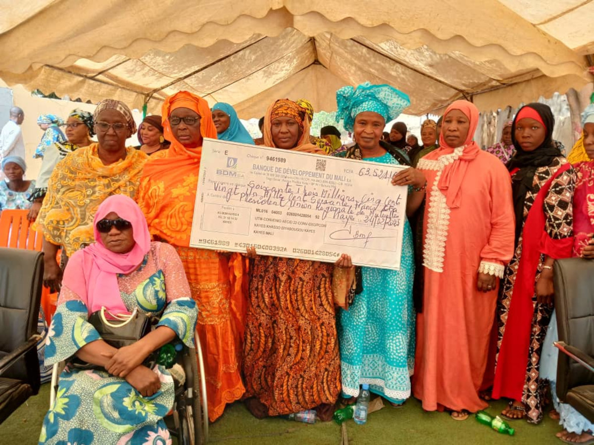 Octroi des microcrédits aux femmes de la mutuelle interprofessionnelle de Kayes