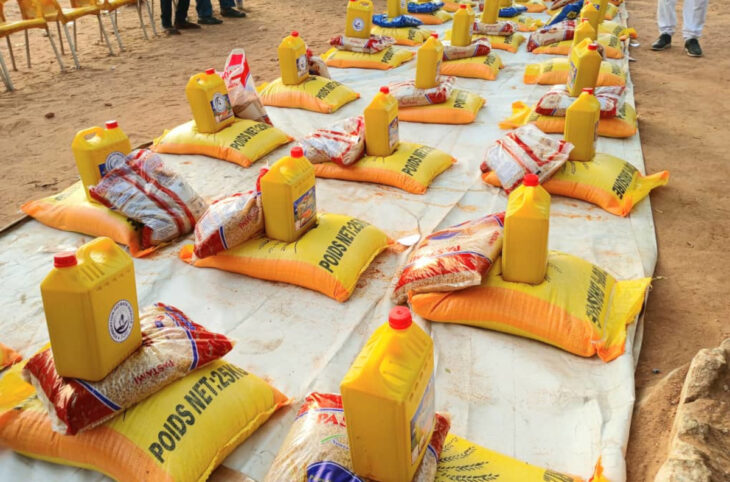 Don de kits alimentaires à 50 familles à Kayes