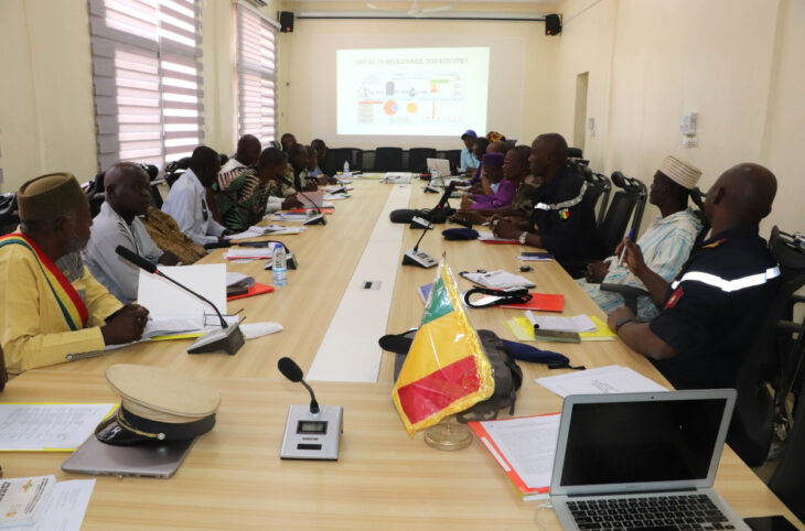 Rencontre sur la prévention des catastrophes naturelles à Koulikoro