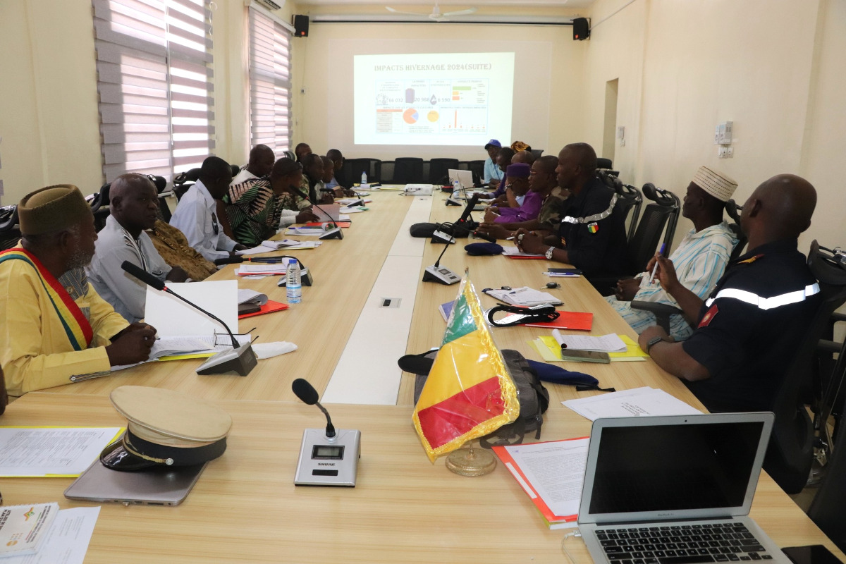 Rencontre sur la prévention des catastrophes naturelles à Koulikoro