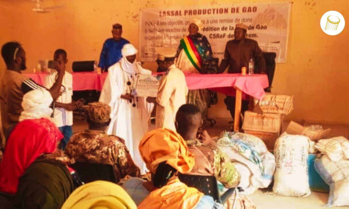 Dons de kits antipaludiques et de moustiquaires au CSREF de Bourem