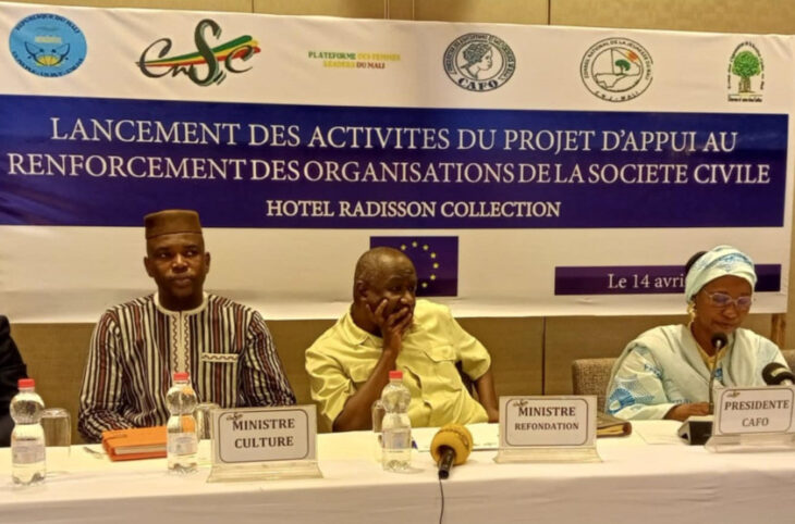 Projet d'appui au dialogue : faire des OSC, des actrices du changement et de la paix