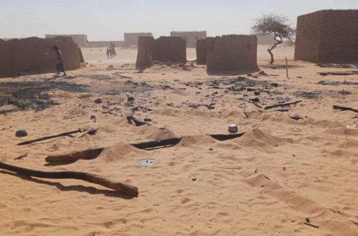 Une école pour enfants déplacés partie en fumée à Ansongo