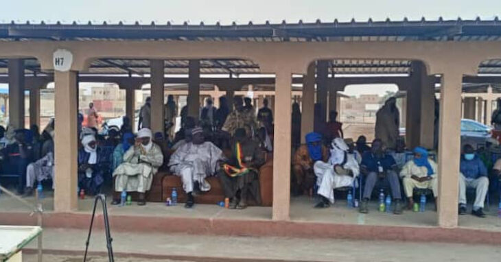 Réception provisoire du marché de Sossokoira à Gao