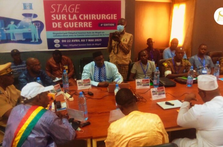 Formation sur la chirurgie de guerre à Mopti