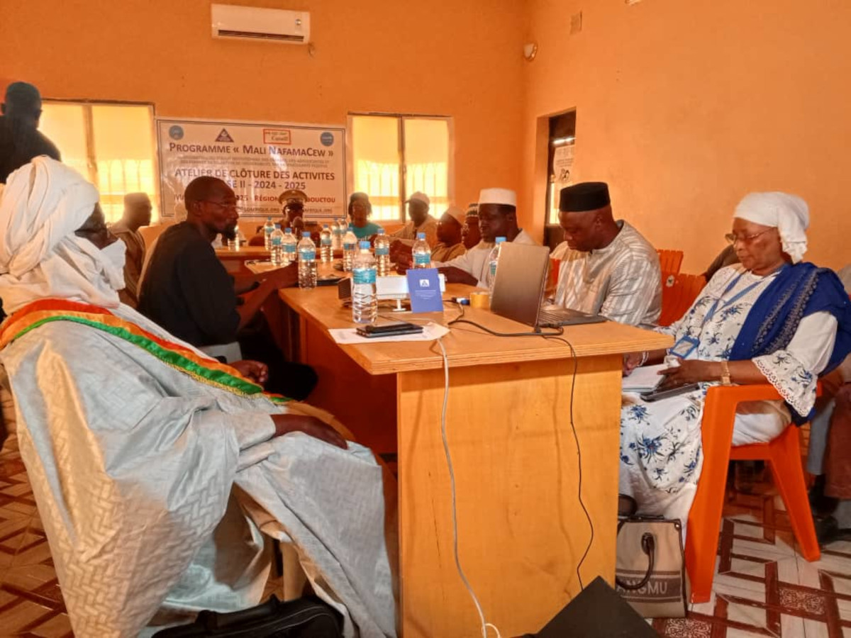 Clôture d’un programme nutritionnel à Tombouctou