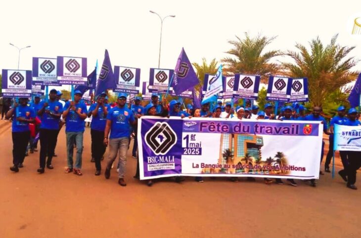 1er mai : les travailleurs maliens défilent pour la paix et de meilleures conditions