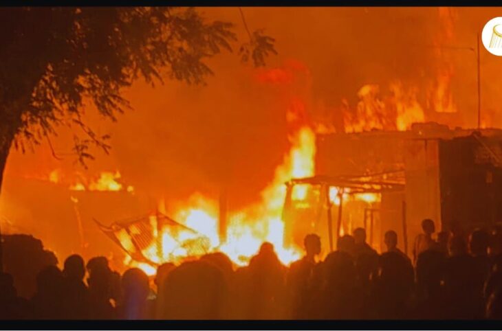 Le marché de poissons de Mopti parti en fumée