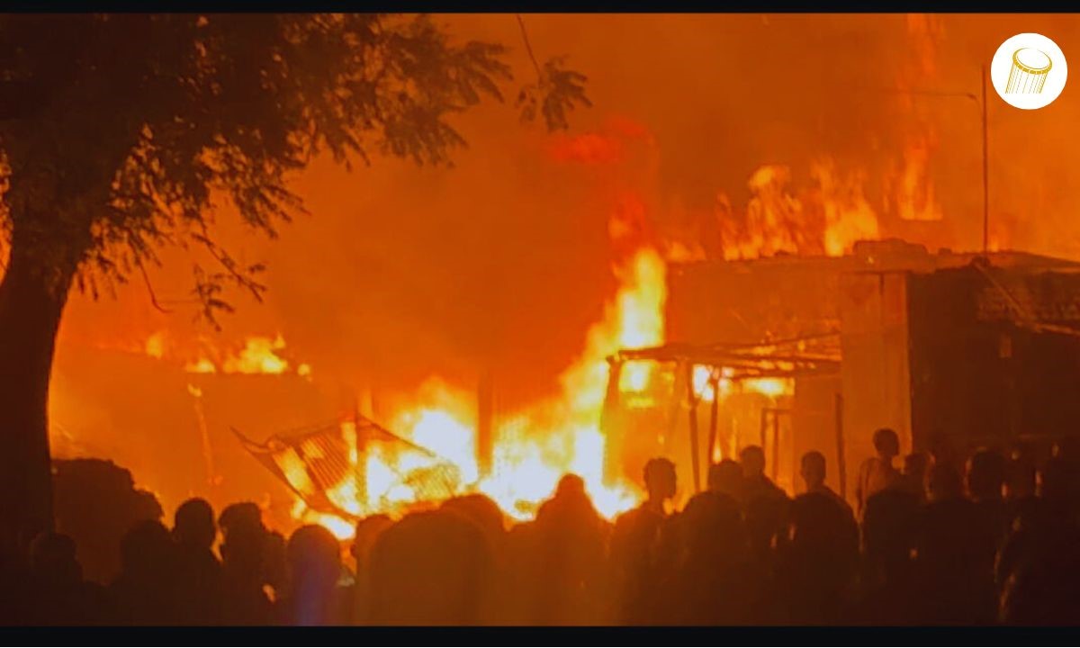 Le marché de poissons de Mopti parti en fumée