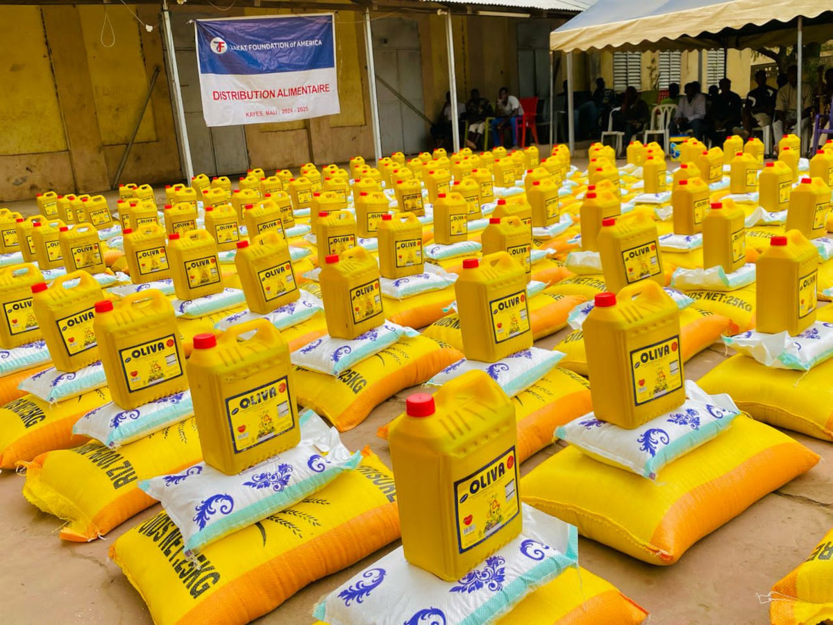 Des veuves des militaires bénéficient d’une assistance alimentaire à Kayes